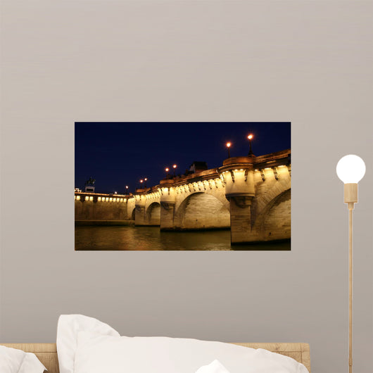New Bridge at night Wall Mural