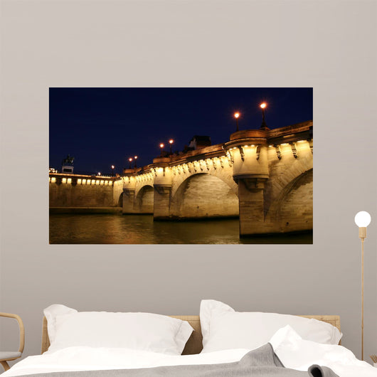 New Bridge at night Wall Mural