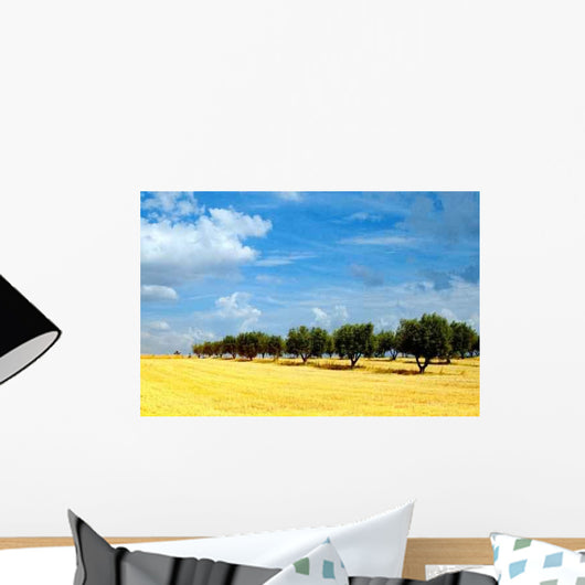 Olive Trees Wall Decal Design 1