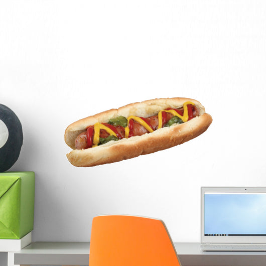 Delicious Hot Dog Wall Decal