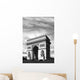 triomphe in b&w Wall Mural