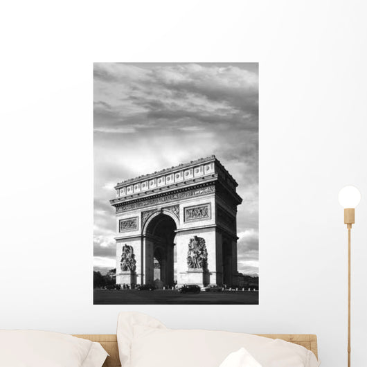 triomphe in b&w Wall Mural