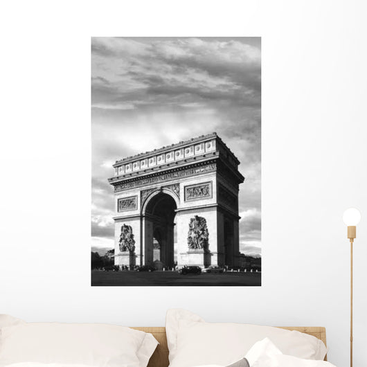 triomphe in b&w Wall Mural