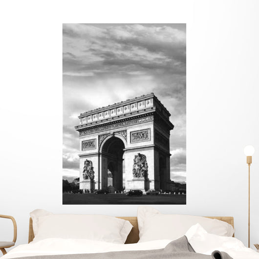 triomphe in b&w Wall Mural