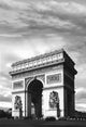 triomphe in b&w Wall Mural