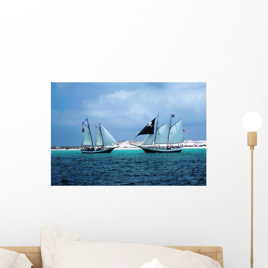 Pirate Ship Wall Decal