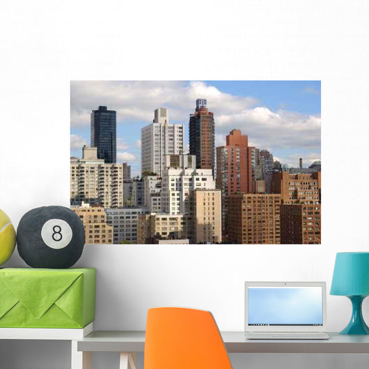 Generic New York Skyline Wall Decal