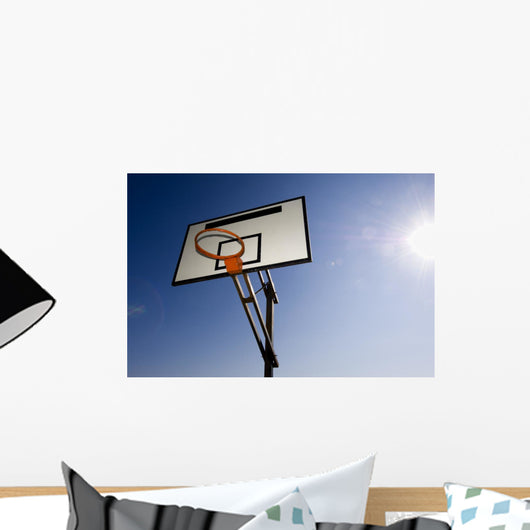 Basketball Hoop Wall Mural