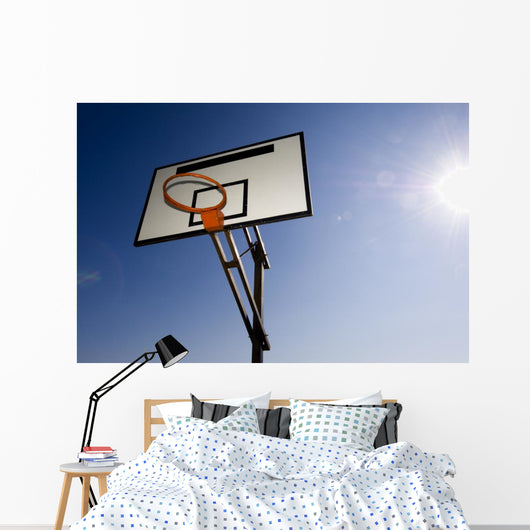 Basketball Hoop Wall Mural