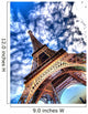 Eiffel Tower Wall Mural