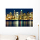 seattle at night Wall Mural