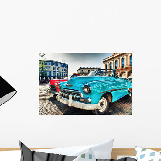 Vintage Classic American Car Wall Decal