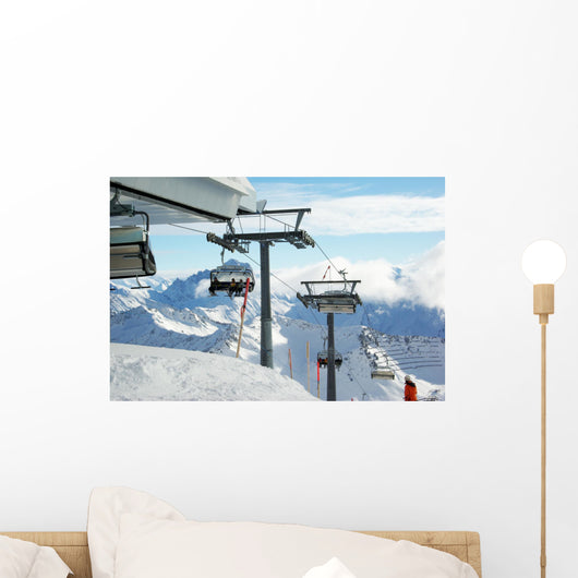Ski holidays Wall Mural