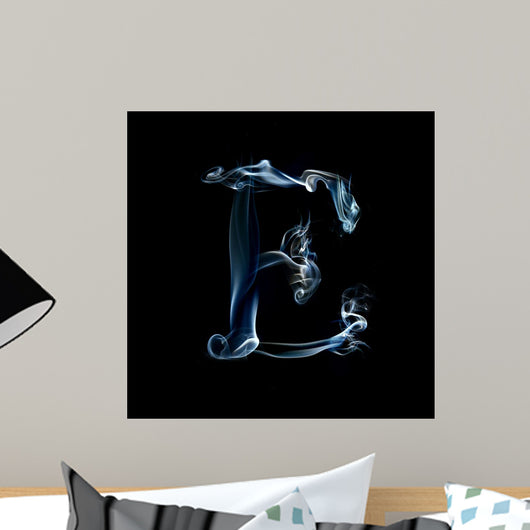 Smokey Letter E Wall Mural