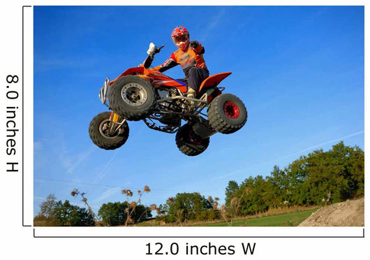 Quad jump Wall Mural