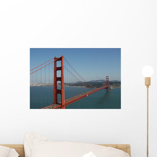 golden gate from marin headlands, san francisco Wall Mural