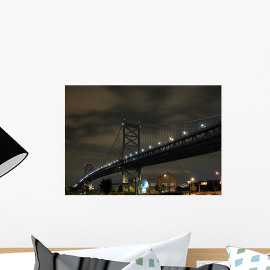 Benjamin Franklin Bridge Wall Mural