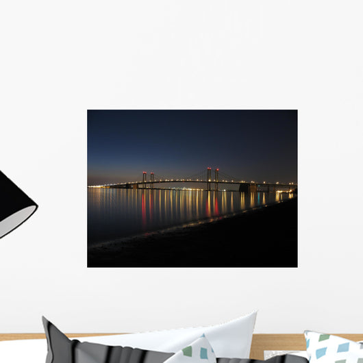 Delaware Memorial Bridge Wall Mural