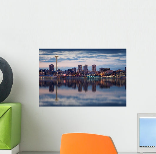 Seattle Skyline Wall Decal