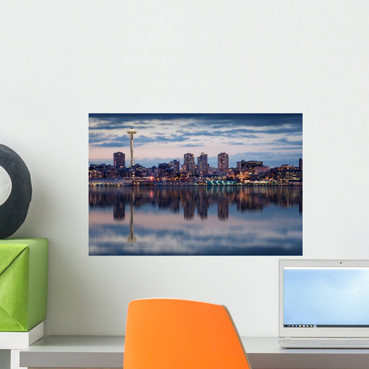Seattle Skyline Wall Decal