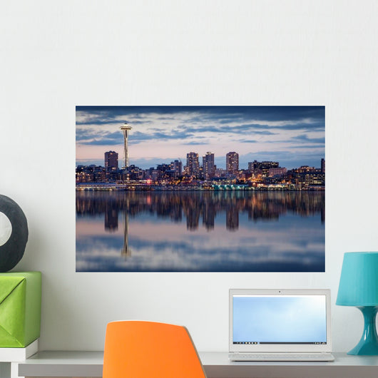 Seattle Skyline Wall Decal