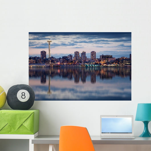 Seattle Skyline Wall Decal