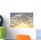 Backlit Clouds near Sunset Wall Decal