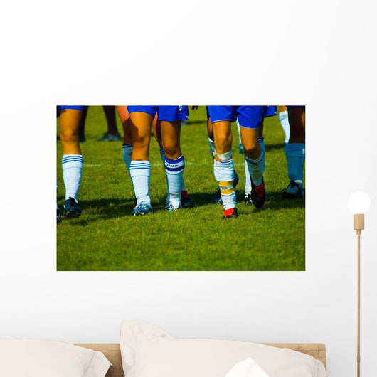 Girls Soccer Captains Wall Decal