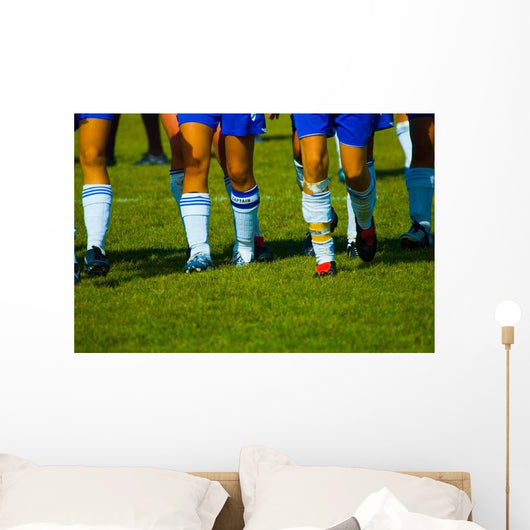 Girls Soccer Captains Wall Decal