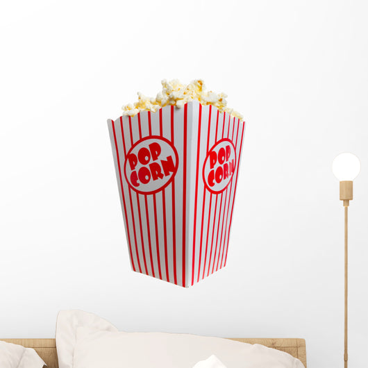 Popcorn to Go Wall Decal