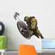 Axe Wielding Warrior Orc Wall Decal
