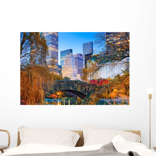 Central Park Autumn Wall Decal