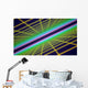Colorful Retro Grid Wall Decal