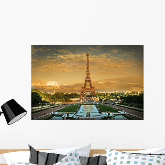 Eiffel Tower Paris Wall Mural