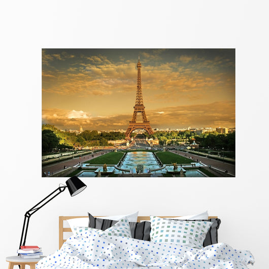 Eiffel Tower Paris Wall Mural
