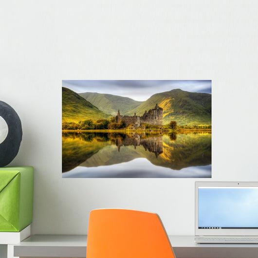 Kilchurn Sunset Wall Decal