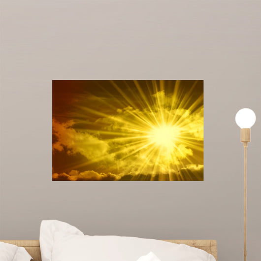 Sun Wall Mural