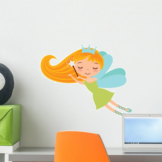 Cute Fairy Godmother Wall Decal