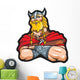 Viking, vector illustration Wall Decal