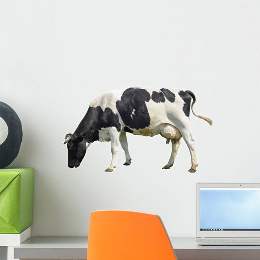 Grazing Cow Wall Decal
