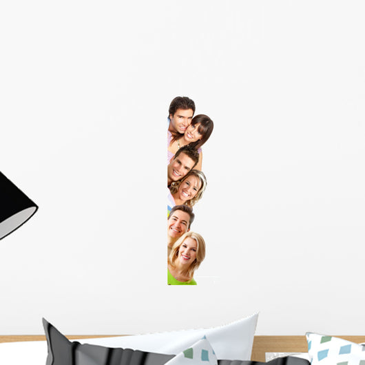 Smiling People Wall Decal