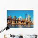 Famous Skyline Downtown New Wall Decal
