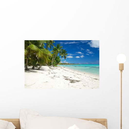 Caribbean Beach Wall Decal Design 2