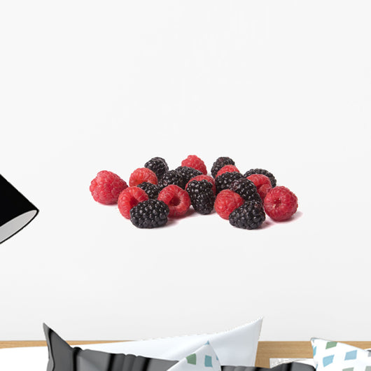 Blackberry and Raspberry Wall Decal