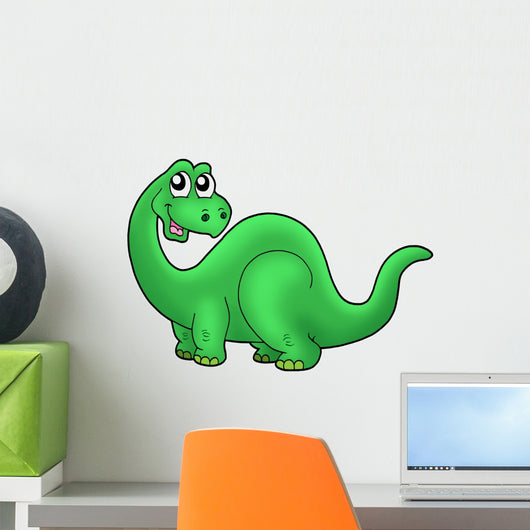 Cute cartoon dinosaur Wall Decal