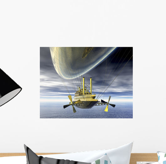 Airship Wall Mural