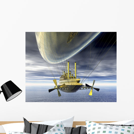 Airship Wall Mural