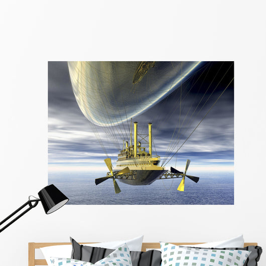 Airship Wall Mural