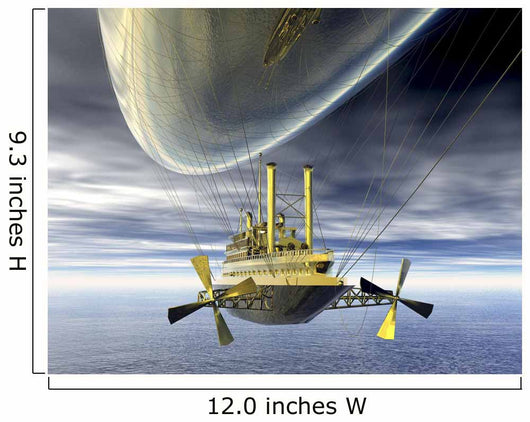 Airship Wall Mural