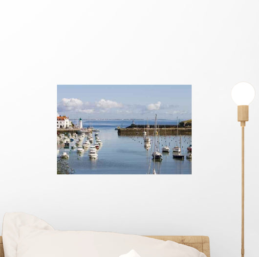 Jetty Port Sauzon Wall Decal